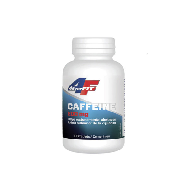 4 Ever Fit Caffeine 200mg 100Cap | Optimize Nutrition