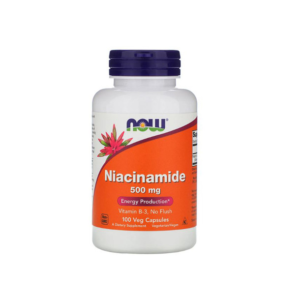 Now Niacinamide 500mg 100cap | Optimize Nutrition