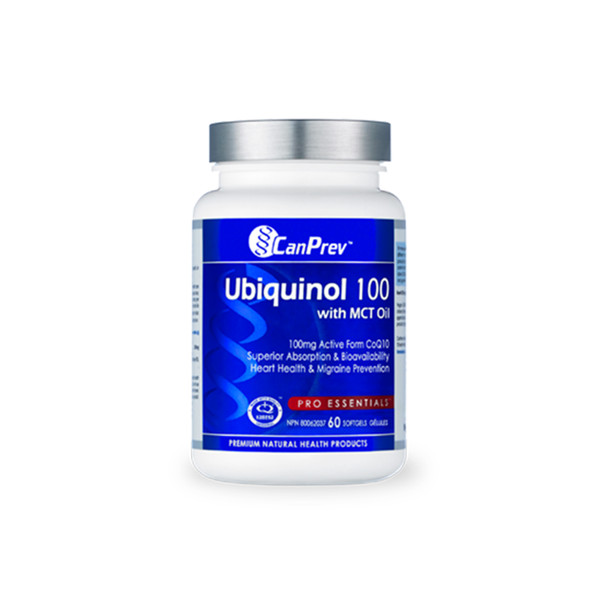 CanPrev Ubiquinol 100 60Cap | Optimize Nutrition