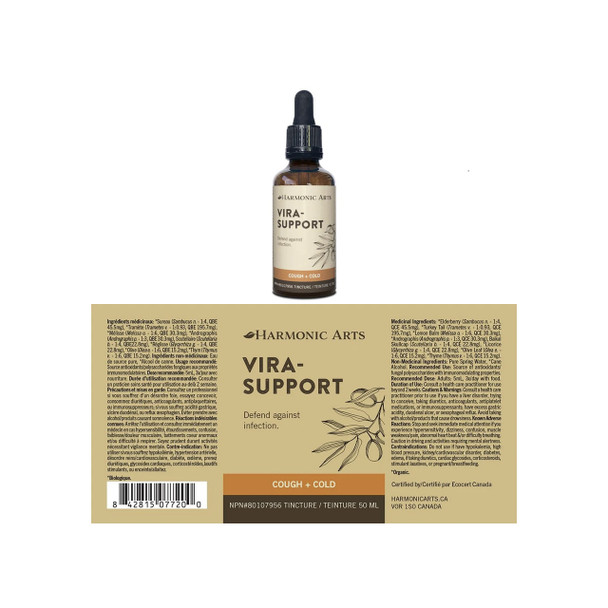 Harmonic Arts Viral Support 100ml Ingredients | Optimize Nutrition