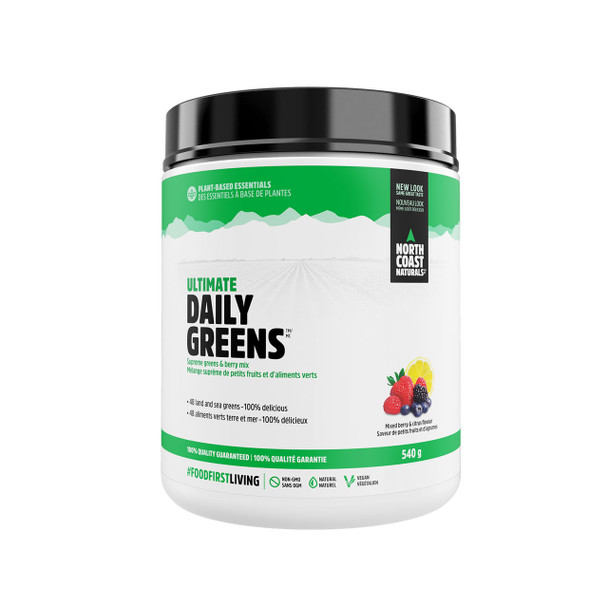 North Coast Naturals Ultimate Daily Greens 540g | Optimize Nutrition