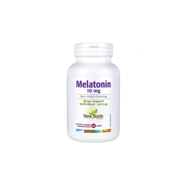 New Roots Melatonin 10mg 60Tab | Optimize Nutrition