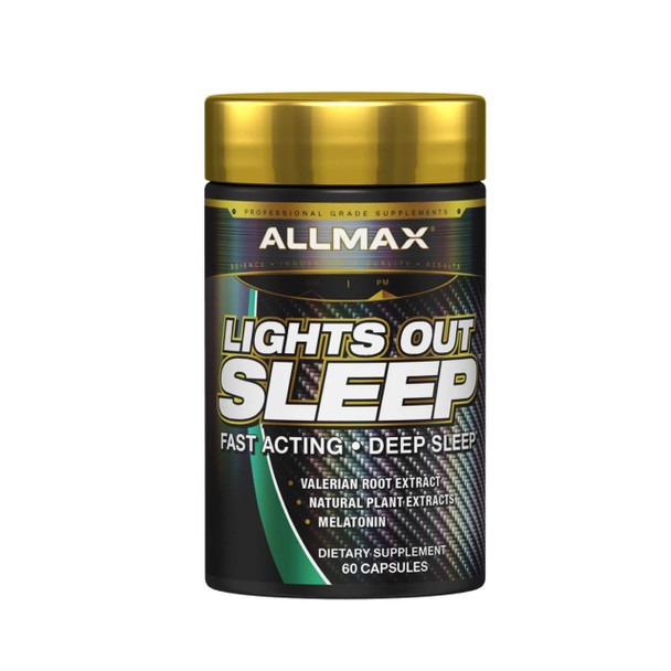 Allmax Lights Out Sleep 60Cap | Optimizenutrition.ca