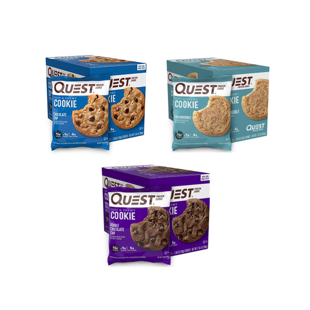Quest Protein Cookie 12 Pack | Optimizenutrition.ca