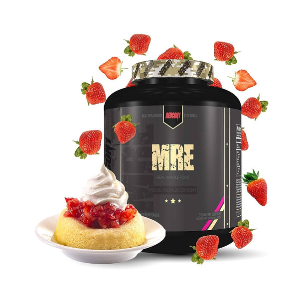 Redcon1 MRE Meal Replacement Strawberry Shortcake | Optimize Nutrition