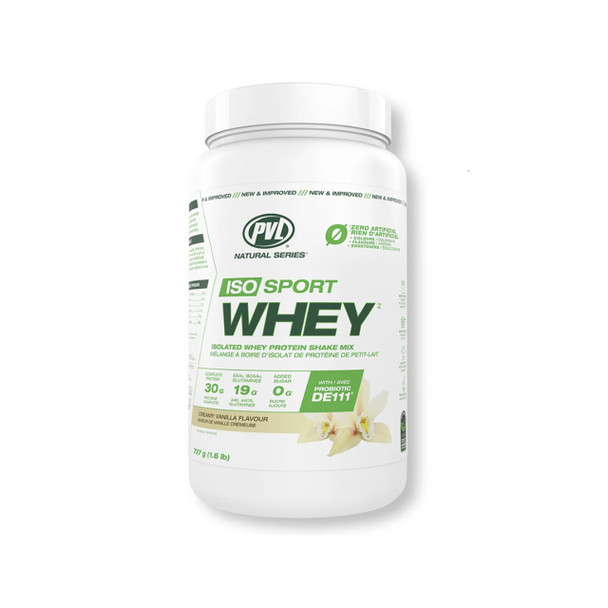 PVL Pure Vita Labs ISO Sport Whey 727g Vanilla | Optimize Nutrition