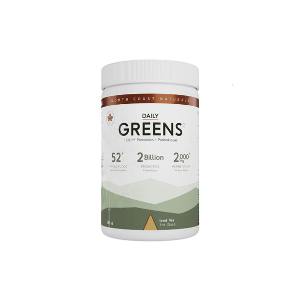 North Coast Naturals Ultimate Daily Greens 270g Iced Tea | Optimize Nutrition
