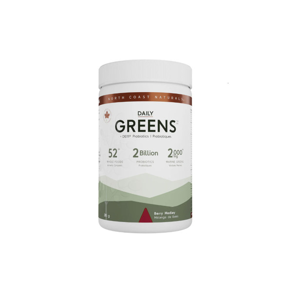 North Coast Naturals Ultimate Daily Greens 270g Mixed Berry | Optimize Nutrition