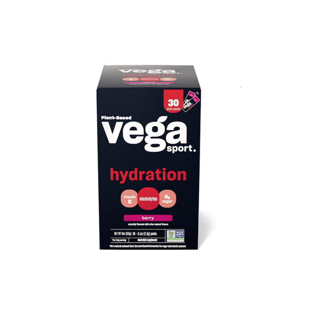Vega Sport Electrolyte Hydrator Packets Berry | Optimize Nutrition