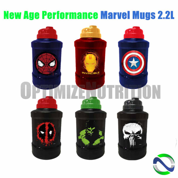 New Age Performance Marvel Power Jugs 2.2L | Optimize nutrition