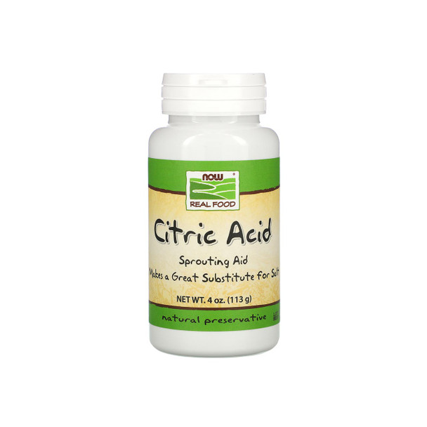 Now Citric Acid 113g | Optimizenutrition.ca