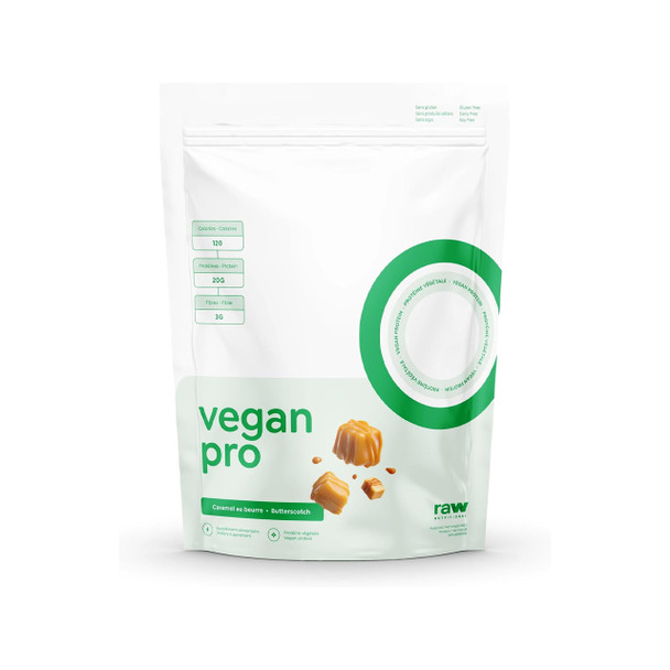 Raw Nutritional Vegan Pro Butterscotch | Optimize Nutrition