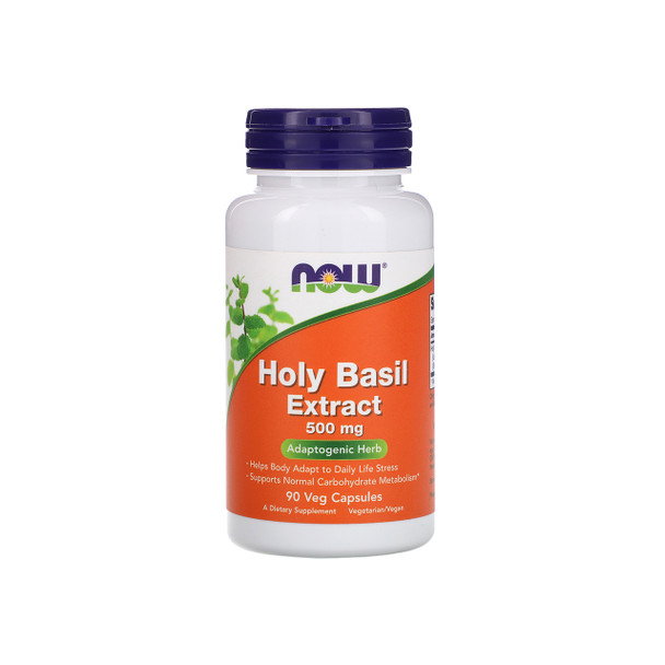 Now Holy Basil 500mg 90Cap | Optimize Nutrition