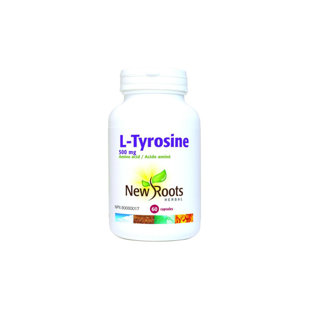 New Roots L-Tyrosine | optimizenutrition.ca