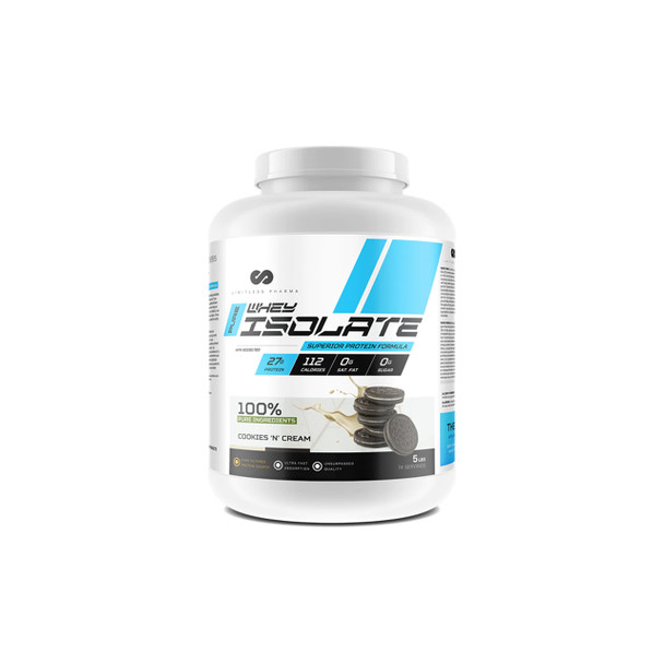 Limitless Pharma Pure Whey Isolate 5lb cookies n cream | optimize Nutrition