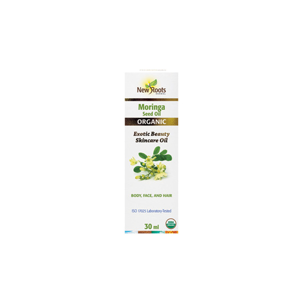 New Roots Moringa Seed Oil 30ml | Optimizenutrition.ca