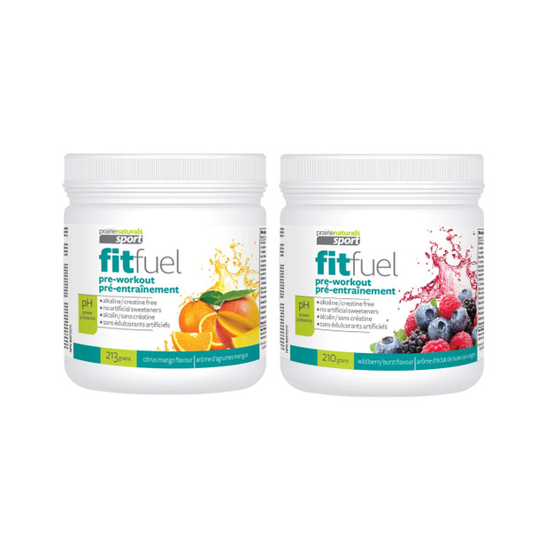 Prairie Naturals Fit Fuel Pre-Workout | Optimizenutrition.ca