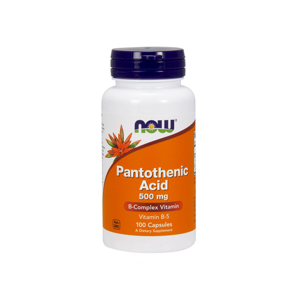 Now Pantothenic Acid 500mg | Optimize Nutrition