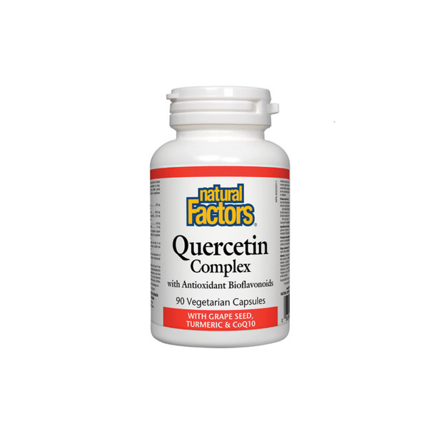 Natural Factors Quercetin Complex 90vcap | optimize nutrition