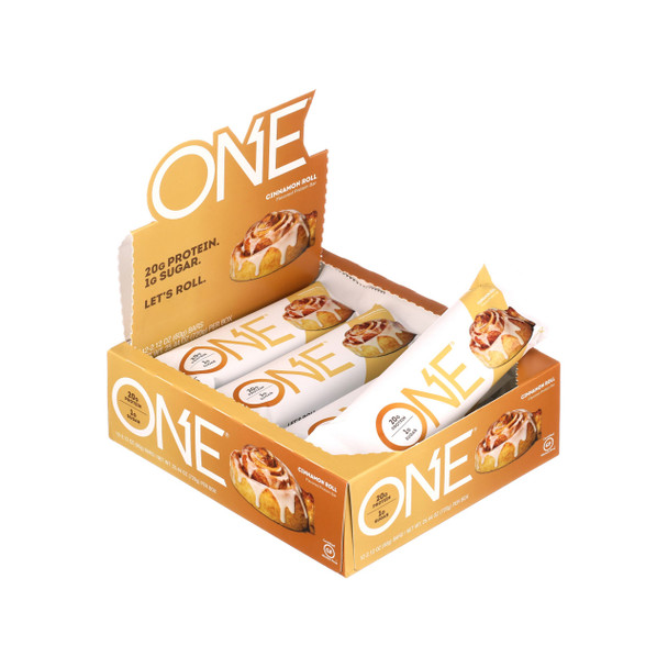 One Brands One Bar 12Pack Cinnamon Bun | Optimize Nutrition