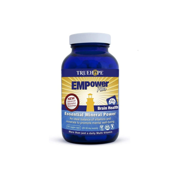 TrueHope EMPower Plus 120Vcaps Multivitamin for Mental Health | Optimize Nutrition