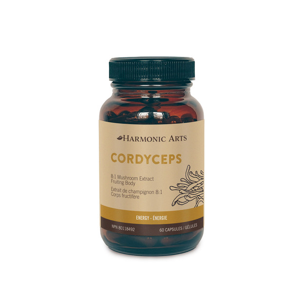 Harmonic Arts Cordyceps 8:1 Extract 60Cap | optimizenutrition.ca