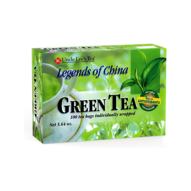 Uncle Lee's Tea Legends of China Green Tea 100bag | Optimize Nutrition