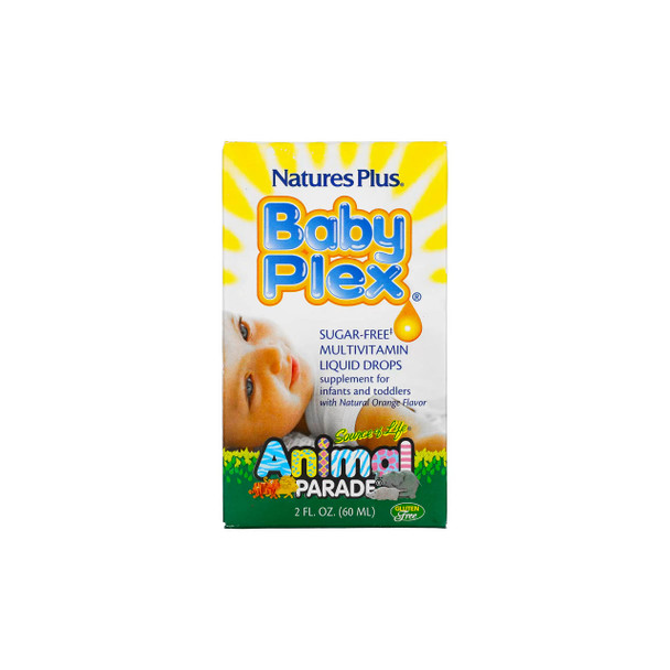 Natures Plus Animal Parade Baby Plex Multivitamin Drops | Optimize Nutrition