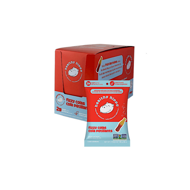 Healthy Hippo Low Sugar Gummies 12pack Fizzy Colas | Optimize Nutrition
