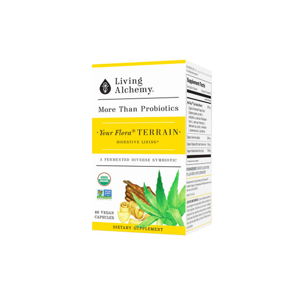 Living Alchemy Your Flora Probiotics Terrain 60Vcap Old Label | Optimize Nutrition