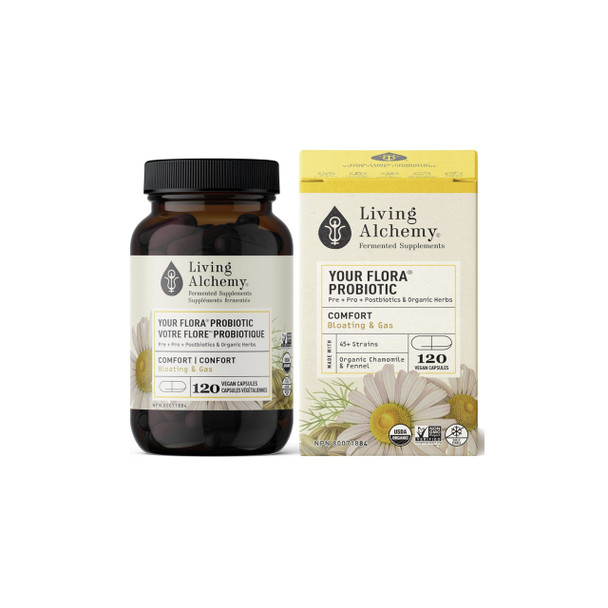 Living Alchemy Your Flora Probiotics Comfort | Optimize Nutrition