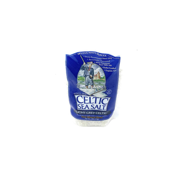 Selina Naturally Celtic Sea Salt Light Grey 113g | Optimize Nutrition