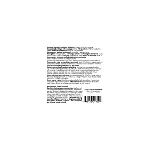 E3Live 473ml Fresh Frozen Ingredients | Optimize Nutrition