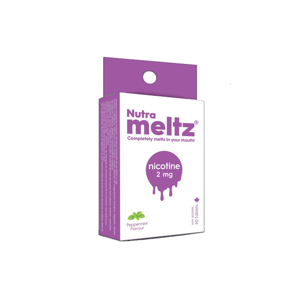 Nutra Meltz Nicotine 2mg 60Tab | Optimize Nutrition