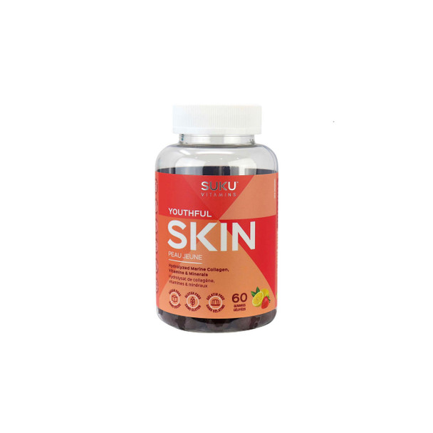 Suku Vitamins Youthful Skin 60Gummies | Optimize Nutrition