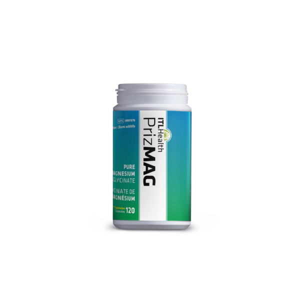 ITL Health PrizMAG Pure Magnesium Bisglycinate 120Vcap | Optimize Nutrition