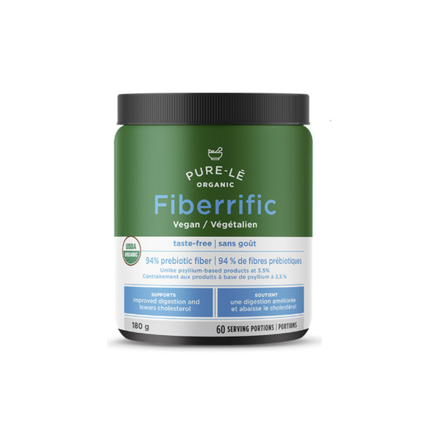 Pure-Le Organic Fiberific 180g Vegan | Optimize Nutrition