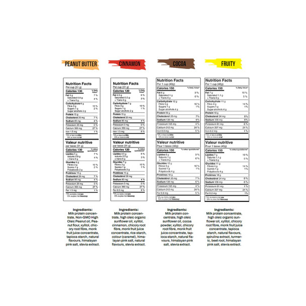 Truely Protein Cereal 200g ingredients | Optimize Nutrition
