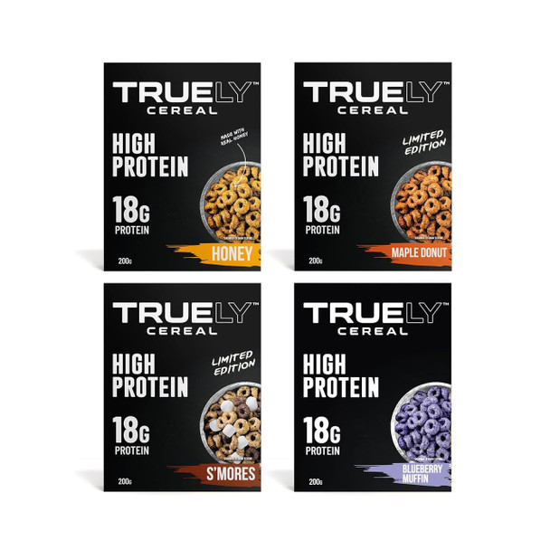 Truely Protein Cereal Boxes | Optimize Nutrition