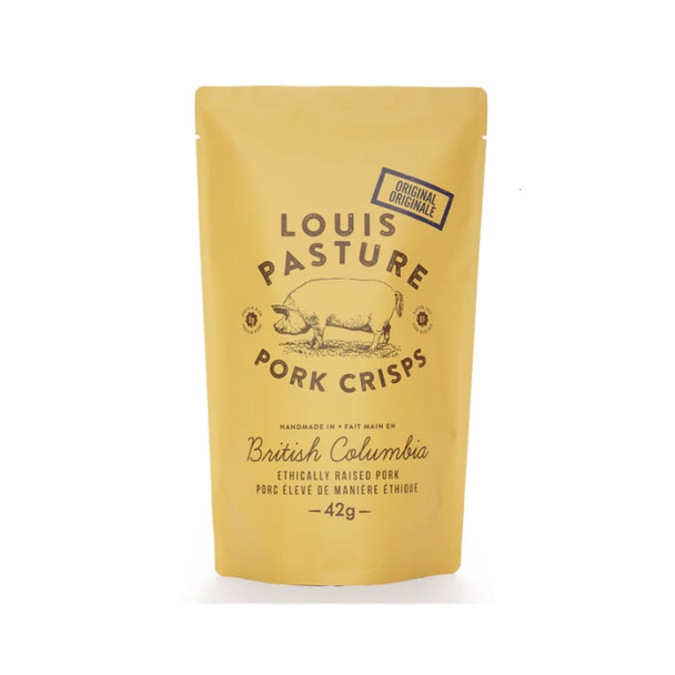 Louis Pastures Pork Crisps 42g | Optimize Nutrition