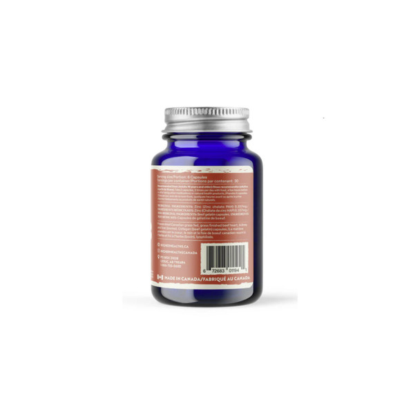 Higher Health's CORE3 180Cap Grass Fed Beef Liver, Heart, and Kidney | Optimize Nutrition