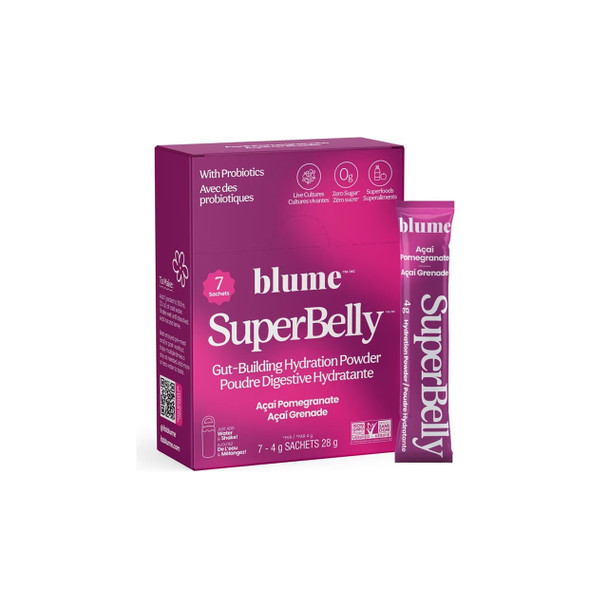 Blume SuperBelly 7 sachets Acia Pomegranate | Optimize Nutrition