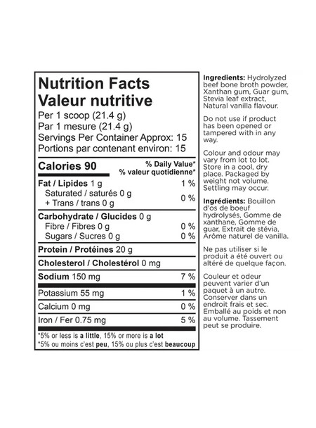 Ancient Nutrition Bone Broth Collagen Protein 15 Servings Ingredients | Optimize Nutrition