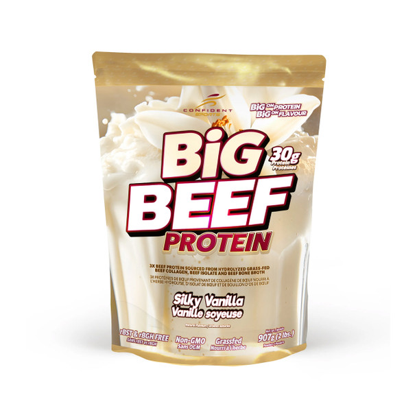 Confident Sport Big Beef Protein 2lb Vanilla | Optimize Nutrition