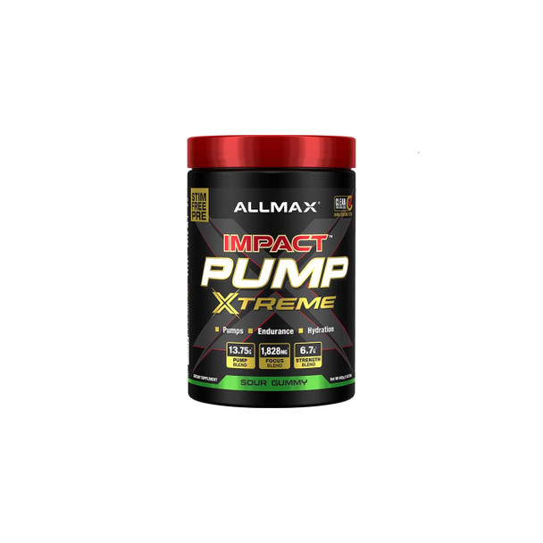 Allmax Nutrition Impact Pump Xtreme 465g Sour Gummy | Optimize Nutrition