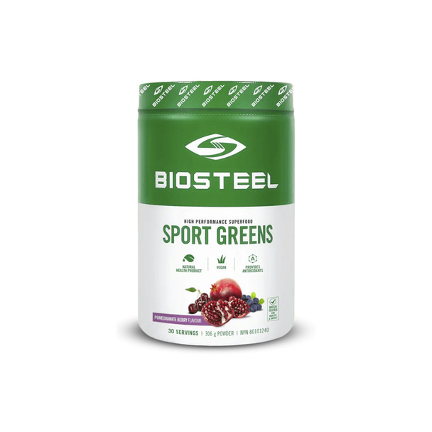 Biosteel Sports Greens 306g Pomegranate Berry | Optimize Nutrition