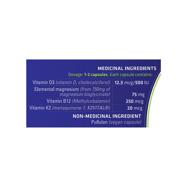 ITL Health Vitamin D Plus 60Vcap Ingredients | Optimize Nutrition