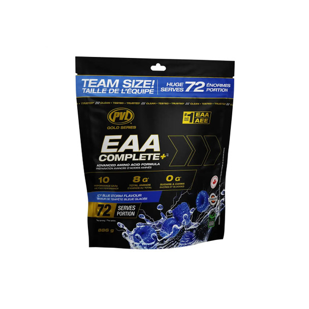 PVL EAA Complete+ 886g 72 Servings Ice Blue Storm | Optimize Nutrition