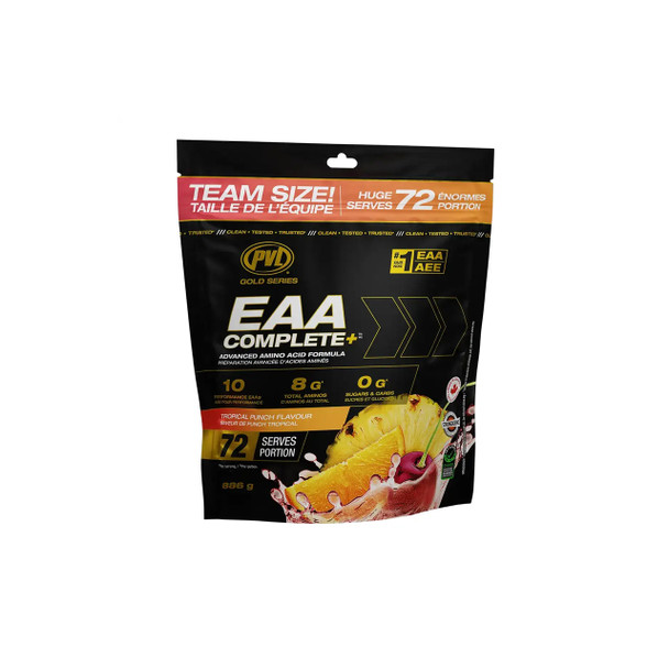 PVL EAA Complete+ 886g 72 Servings Tropical Punch | Optimize Nutrition