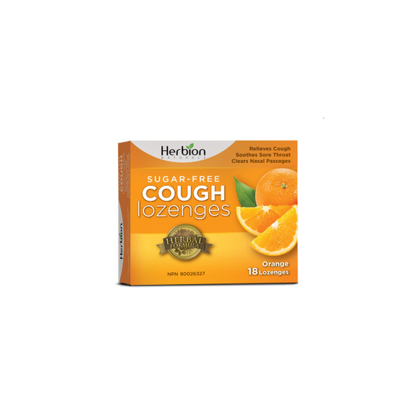 Herbion Sugar Free Cough Lozenges 18pack | Optimize Nutrition